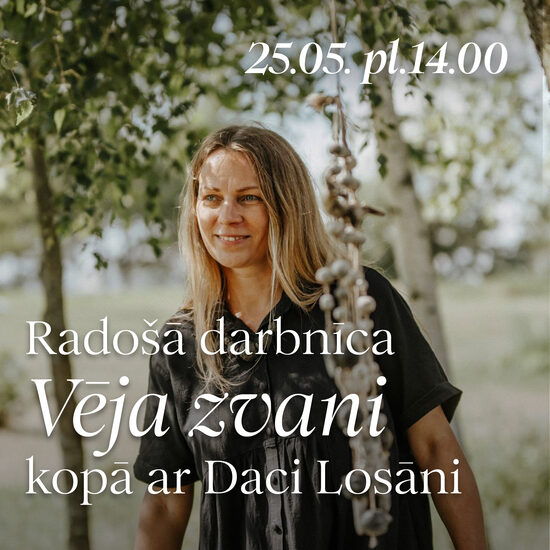 Radošā māla darbnīca "Vēja zvani"